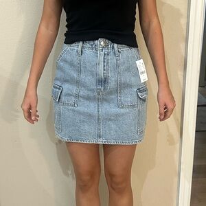 PAC Sun Denim Mini Skirt